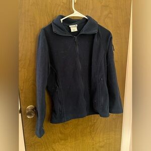 Columbia Dark Blue Fleece Outerwear-M